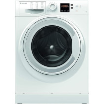 Ariston 7Kg Front Load Washing Machine, 1000 Rpm, 12 Programs, Fully Automatic Washer, Digital Led Display, Child Lock And Foam-Control, Self Cleaning Pump, White, NS703UWGCC