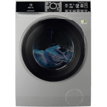 Electrolux 10Kg Inverter Motor Premium Front Load Washing Machine, 1600 Rpm And 4 Star Energy Saving, Ultra-Wash, Steam-Care, Sensi-Care, Ultra-Care, Fully Automatic Washer, Silver, EW8F1168MS
