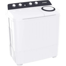 Aftron Twin Tub Washing Machine, 10Kg, AFW10500X, White