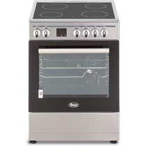 Terim Ceramic Cooking Range, 6 Oven Function With Turbo Fan, Stainless Steel, 60 x 60 Cm, TERVC66ST