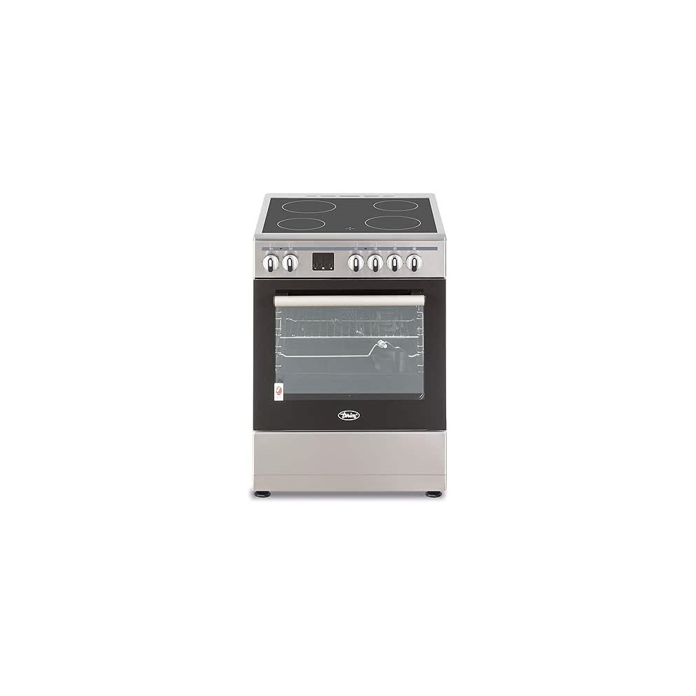 Terim Ceramic Cooking Range, 6 Oven Function With Turbo Fan, Stainless Steel, 60 x 60 Cm, TERVC66ST