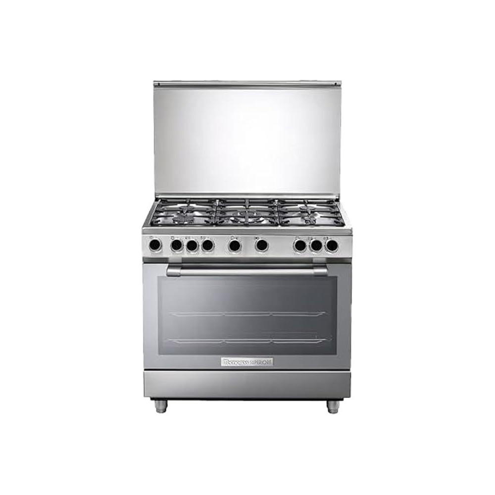 Tecnogas Superiore Gas Cooker 90 x 60Cm, 133L Oven With Convection Fan, N3X96G5VCF