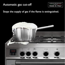 Tecnogas Superiore Gas Cooker 90 x 60Cm, 133L Oven With Convection Fan, N3X96G5VCF