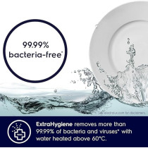 Electrolux Freestanding Dishwasher 60Cm, 13 Place Settings, 6 Programs, Inverter Motor, Fully Automatic With Advanced Airdry Technology, Sensor Control, Low Noise Level, Delay Start, ESF5513LOX, Silver