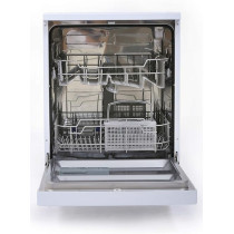 Midea Freestanding Dishwasher, 12 Place Settings, 5 Auto Programs, Inverter Quattro, Silent And High Energy Efficient, Half Load Function, Rapid Wash, Child Lock, Hygiene, 70 Degree Intensive Wash, WQP125203S