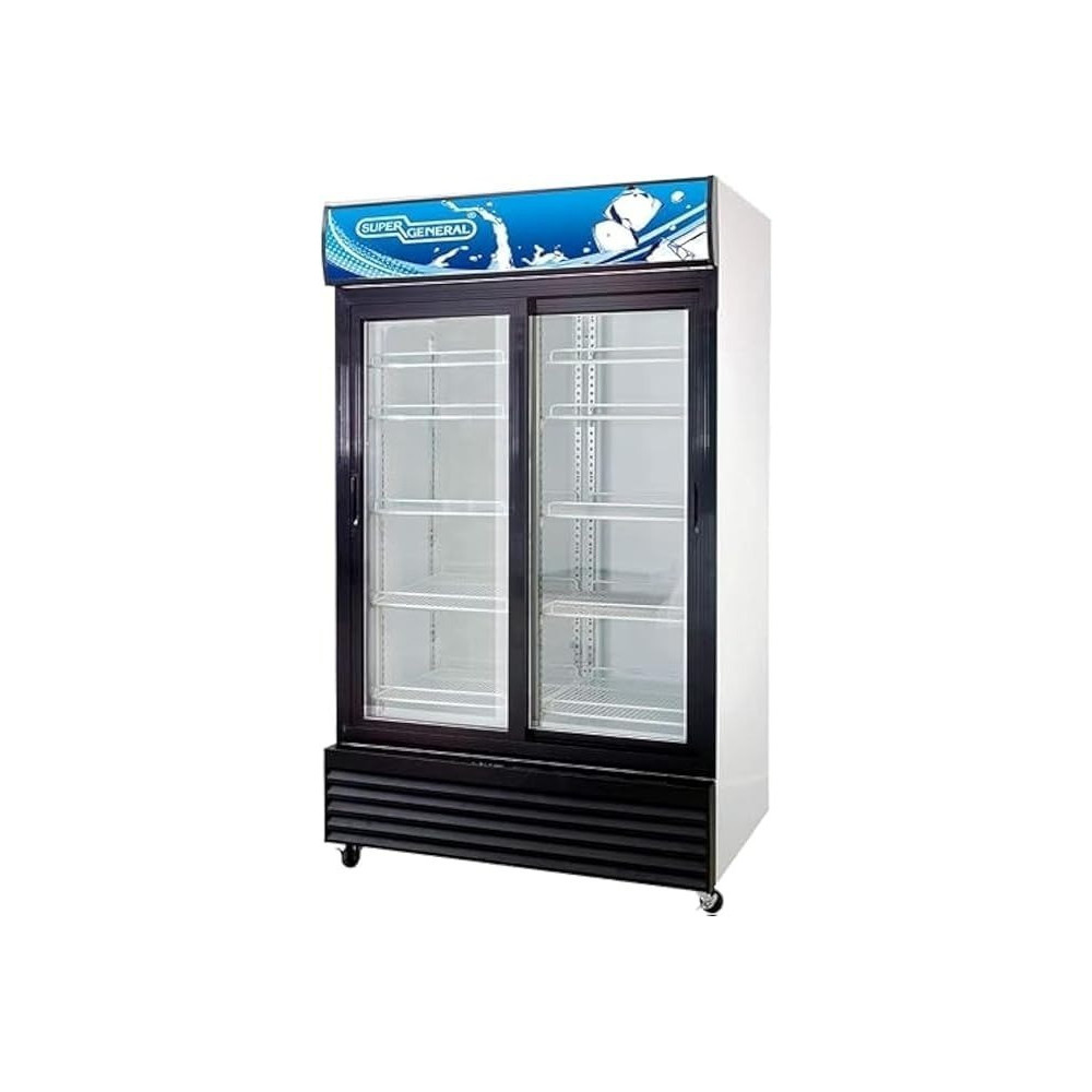 Super General 1000 Liters Double Layered Glass Sliding Door Chiller, SGSC1017IS