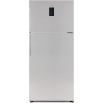 Electrolux 869L Gross (531L Net) Top Mount Double Door Refrigerator, 2 Doors Fridge With Eventemp Cooling System, Twist And Serve Ice Maker, EMT86910X