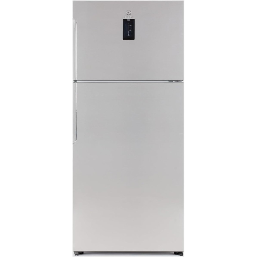 Electrolux 869L Gross (531L Net) Top Mount Double Door Refrigerator, 2 Doors Fridge With Eventemp Cooling System, Twist And Serve Ice Maker, EMT86910X