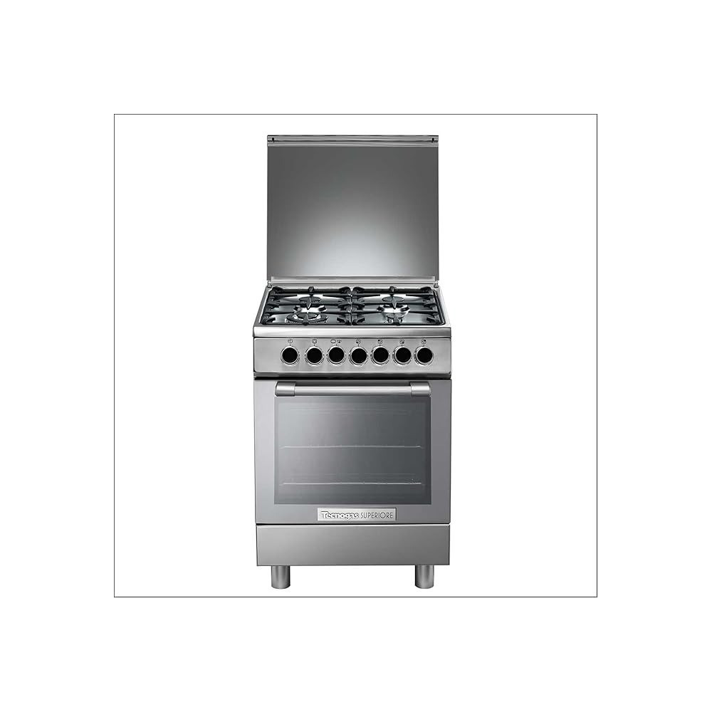 Tecnogas Superiore Gas Cooker, 60 x 60Cm, 67L Gas Oven, N3X66G4VC