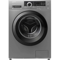 Hitachi 8Kg Front Load Washing Machine, 1200 Rpm, 16 Programs, Fully Automatic Washer, Intelligent Sensor System, LED Multifunctional Display, Tangle-Free Finish, Baby Care, Silver, BD80GE3CGXSL