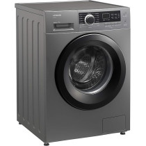 Hitachi 8Kg Front Load Washing Machine, 1200 Rpm, 16 Programs, Fully Automatic Washer, Intelligent Sensor System, LED Multifunctional Display, Tangle-Free Finish, Baby Care, Silver, BD80GE3CGXSL