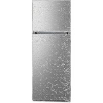 Kelon 600 Liters Double Door Top Mount Refrigerator, No Frost Fridge And Freezer With LED Display And Touch Control, Interior LED Light And Large Crisper Drawer With Humidity Control, Inox, KRD-60WRS