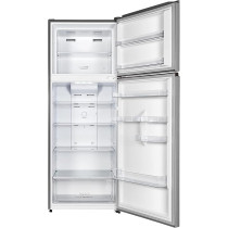 Kelon 600 Liters Double Door Top Mount Refrigerator, No Frost Fridge And Freezer With LED Display And Touch Control, Interior LED Light And Large Crisper Drawer With Humidity Control, Inox, KRD-60WRS