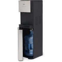 TCL Water Dispenser, Bottom Loading, UV-LED Light, Hot, Cold And Normal Water, 3 Faucets, Child Safety Lock, Silver, Best For Home, Kitchen,Office And Pantry, TY-LWYR96UT