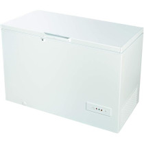 Ariston 454 Liters Single Door Chest Freezer, Large Deep Freezer With Storage Basket, Adjustable Temperature, Interior Light, Child Lock, Super Freezing Function, White, AR600T