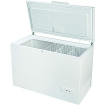 Ariston 454 Liters Single Door Chest Freezer, Large Deep Freezer With Storage Basket, Adjustable Temperature, Interior Light, Child Lock, Super Freezing Function, White, AR600T