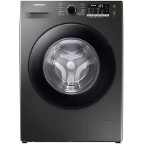 Samsung 9Kg Front Load Washing Machine 1400 Rpm With Ecobubble, Silver, WW90TA046A