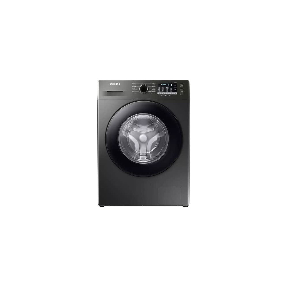 Samsung 9Kg Front Load Washing Machine 1400 Rpm With Ecobubble, Silver, WW90TA046A