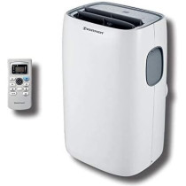 Westpoint 1 Ton Portable, White Air Conditioner, Fast Cooling, Moisture Removal, High Energy Efficient Rotary Compressor, 12-Hour Timer Function, Digital Display Panel