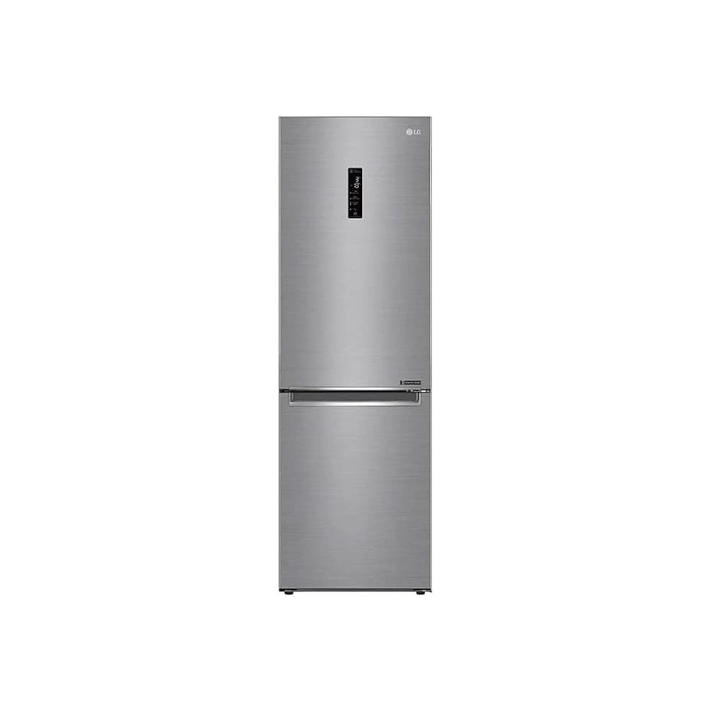 Lg 459 Liter Bottom Freezer Refrigerators Inverter Linear Compressor, Silver, GCB459NLHM (International Version)