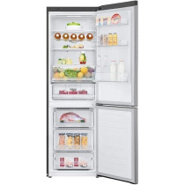 Lg 459 Liter Bottom Freezer Refrigerators Inverter Linear Compressor, Silver, GCB459NLHM (International Version)