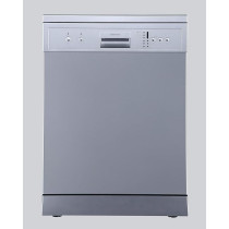 Westpoint 6 Programmes 12 Place Settings, Free Standing Dishwasher, Silver, WYM-12616ERS