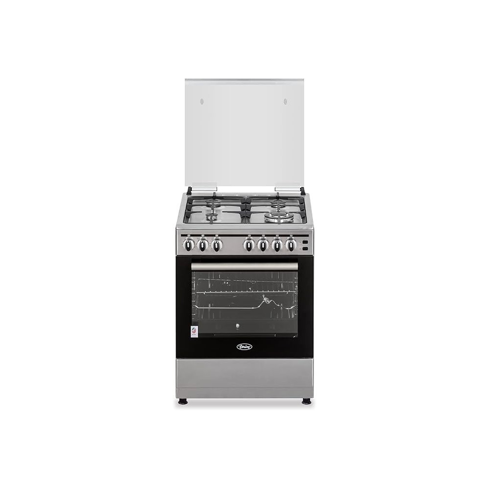 Terim 60 x 60 Cooker, 4 Gas Burners, Stainless Steel, TERGC66ST