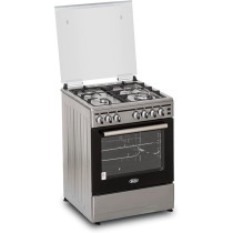 Terim 60 x 60 Cooker, 4 Gas Burners, Stainless Steel, TERGC66ST