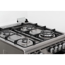 Terim 60 x 60 Cooker, 4 Gas Burners, Stainless Steel, TERGC66ST