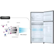 Toshiba 608 Liters, Top Mount Gradient Blue Refrigerator, GRAG820U-X(GG)