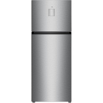 TCL 605L Double Door Refrigerator, No Frost, Electronic Touch Display, Humidity Crisper Control, Twist Ice Maker, Max Space, LED Light, Inox Finish, P605TMN