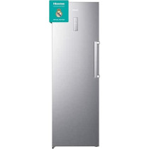 Hisense 356L Vertical Freezer No Frost, Multi Air Flow, Door Alarm for Temperature Alerts, FV356N4ASU, Silver