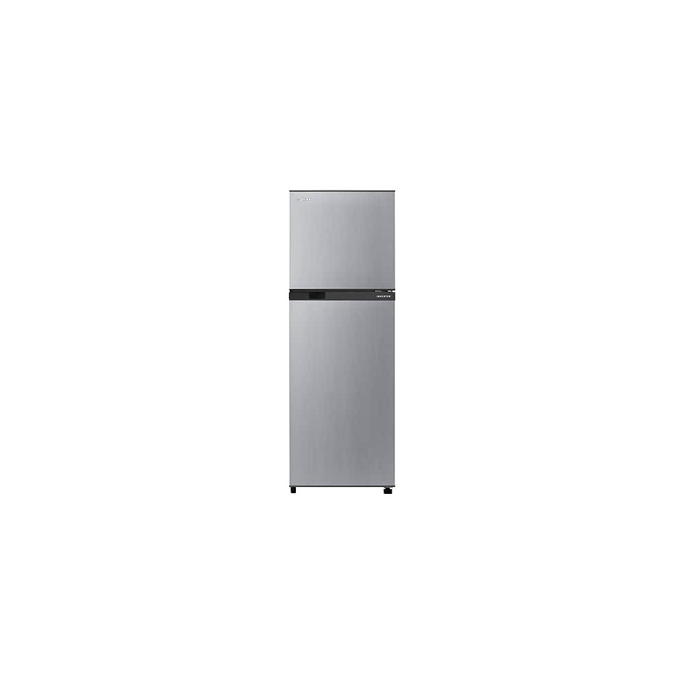Toshiba 231 Liters, Top Mount Silver Refrigerator, GRA33USSK