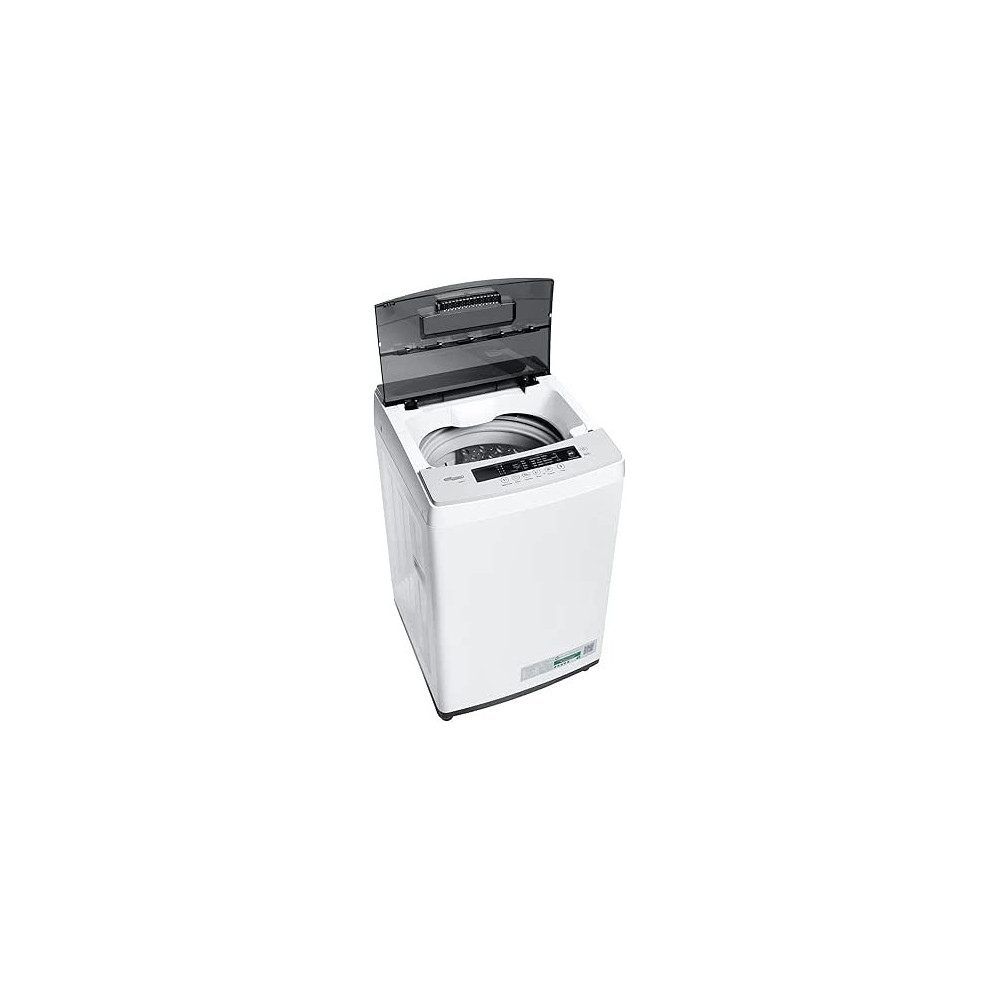 Super General 7 kg fully automatic Top-Loading Washing Machine, 8 Programs, 680 RPM, efficient Top-Load Washer with Child-Lock, LED Display, White, SGW-721
