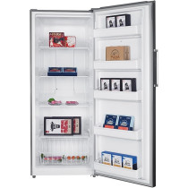 Super General Upright Freezer 510Ltrs net/ 600Ltrs Gross Capacity Fridge/Freezer Convertible Type With Inverter Compressor, Silver