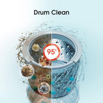 Hisense 7Kg Front Loading Washing Machine 1200 Rpm, Silver Model WFPV7012MT