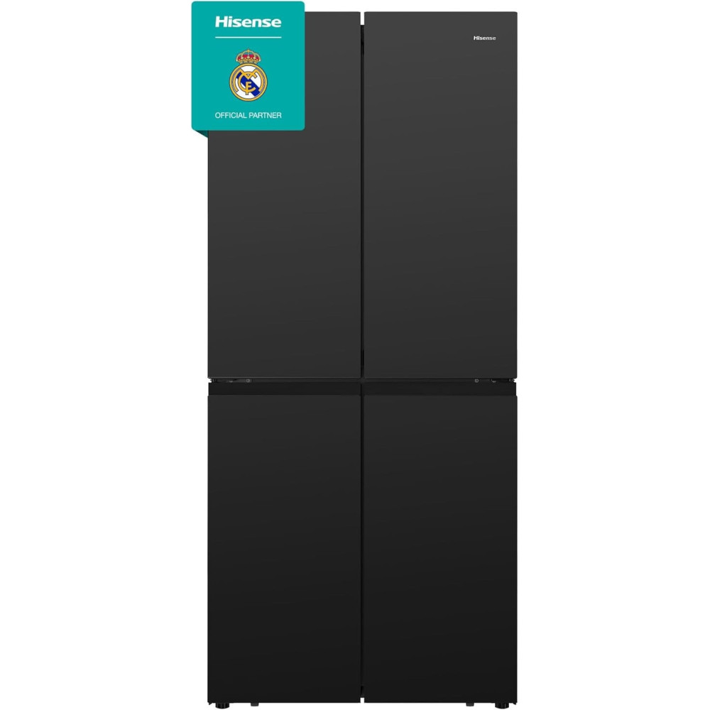 Hisense 561 Liter Side By Side Cross Door Refrigerator, Black RQ561N4AB1