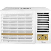 Super General 2 Ton Window Air Conditioner, 24000 BTU, Rotary compressor, SGA-25-HE, White, 74.6 x 81.5 x 51.5 cm
