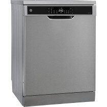 Hoover Freestanding Dishwasher, 15 Place Settings, 7 Programs, Turbo Drying, 3rd Rack, Delay Start, Child Lock, Steel, HDW-V715-S