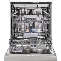 Hoover Freestanding Dishwasher, 15 Place Settings, 7 Programs, Turbo Drying, 3rd Rack, Delay Start, Child Lock, Steel, HDW-V715-S