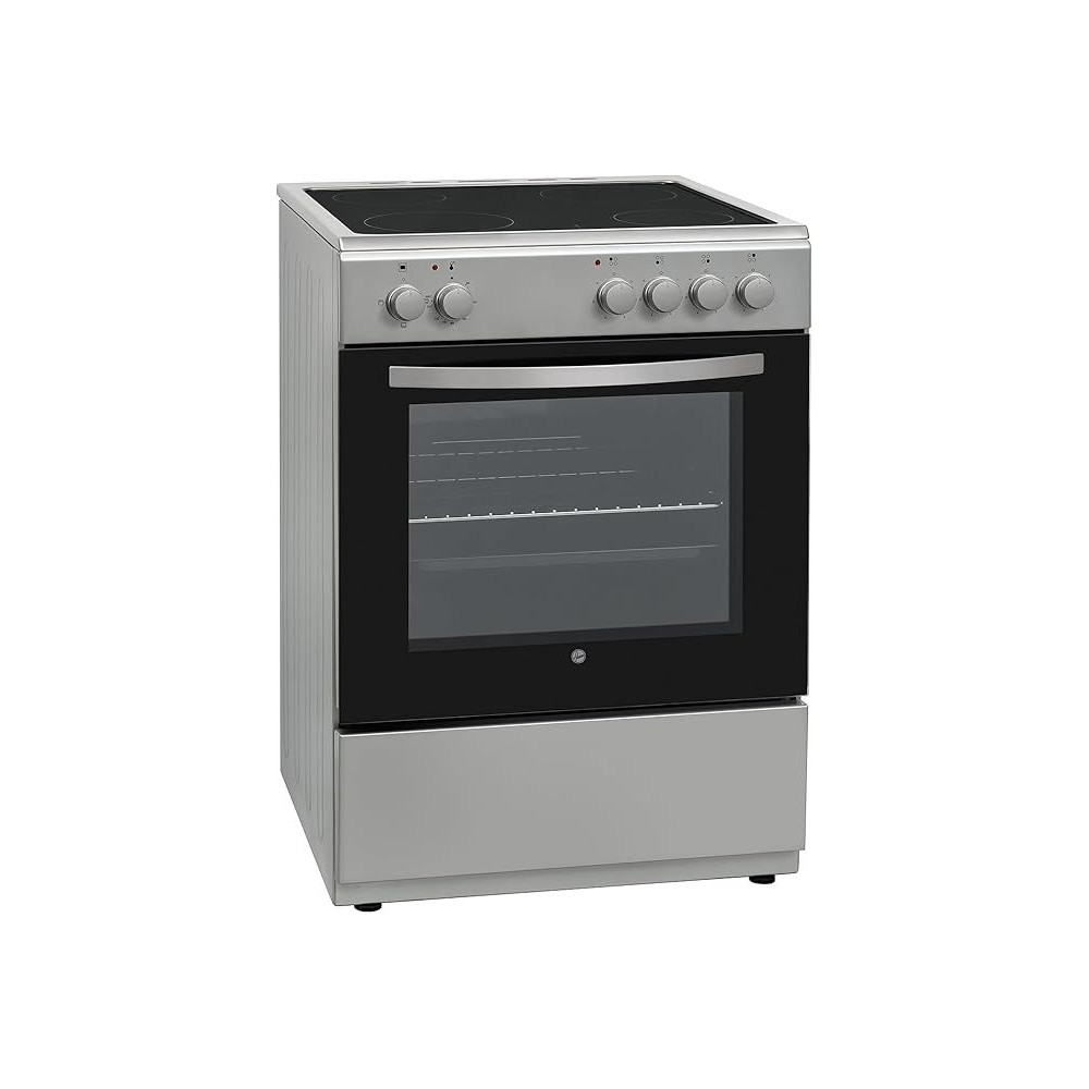Hoover Vitro Ceramic Cooker 60 x 60, Stainless Steel, Hot Surface Indicator, Silver, HVC-V64E-01S