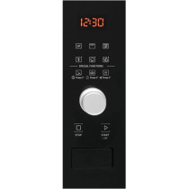 Ariston Built In 25L Microwave Oven With Grill, Inverter, LCD Display, Defrost Reheat and Grilling, Stainless Steel, Auto Programs, Child Lock, Round Grill Grid, 900W, 1000W Grill, Inox, MF25GUKIXA
