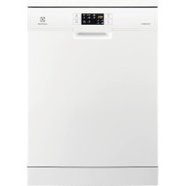 Electrolux Freestanding Dishwasher 60cm, 13 Place Settings, 6 Programs, Inverter Motor, Fully Automatic With Advanced AirDry Technology, Sensor Control, Low Noise Level, Delay Start, ESF5542LOW, White