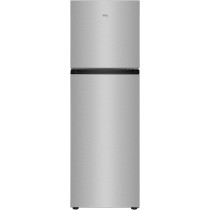 TCL 324L Double Door Refrigerator, No Frost, Humidity Crisper Control, Holiday Function, And Freeze, LED Light, Adjustable Glass Shelves, Inox Finish, P324TMN