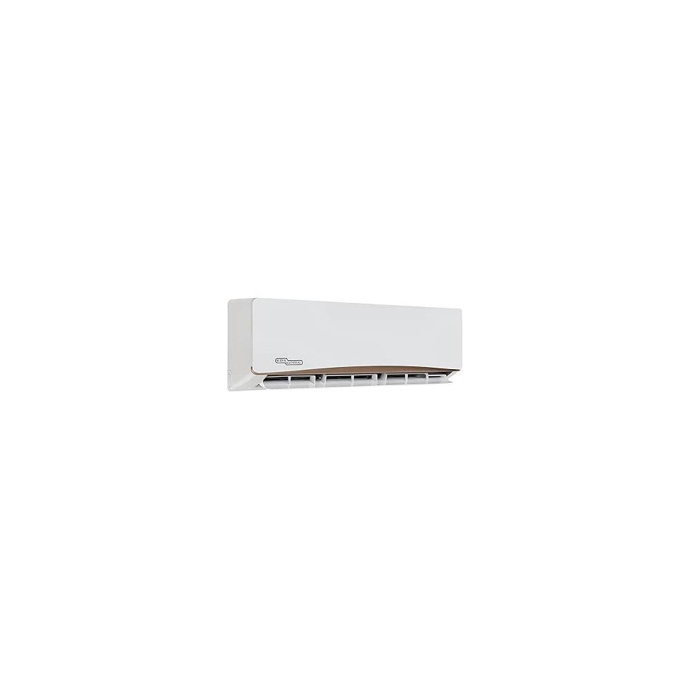 Super General 1.5 Ton Split Air Conditioner, 18000 BTU, Rotary Compressor, Auto Restart, Gold Fin, 4-Way Swing, SGS-195-AE, White, 115.5 x 41.5 x 31.5 cm