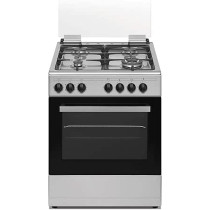 Candy 60 x 60 cm 4 Gas Burners Free Standing Gas Cooker, Inox, CGG64XLPG