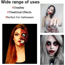 Braingiggles Fake Blood Spray For Halloween Makeup, Realistic Blood Washable Body Paint, Fake Blood For Halloween Costume Zombie Vampire Monster Dress Up Cosplay Halloween Party