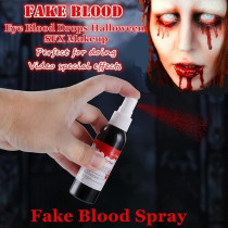 Braingiggles Fake Blood Spray For Halloween Makeup, Realistic Blood Washable Body Paint, Fake Blood For Halloween Costume Zombie Vampire Monster Dress Up Cosplay Halloween Party