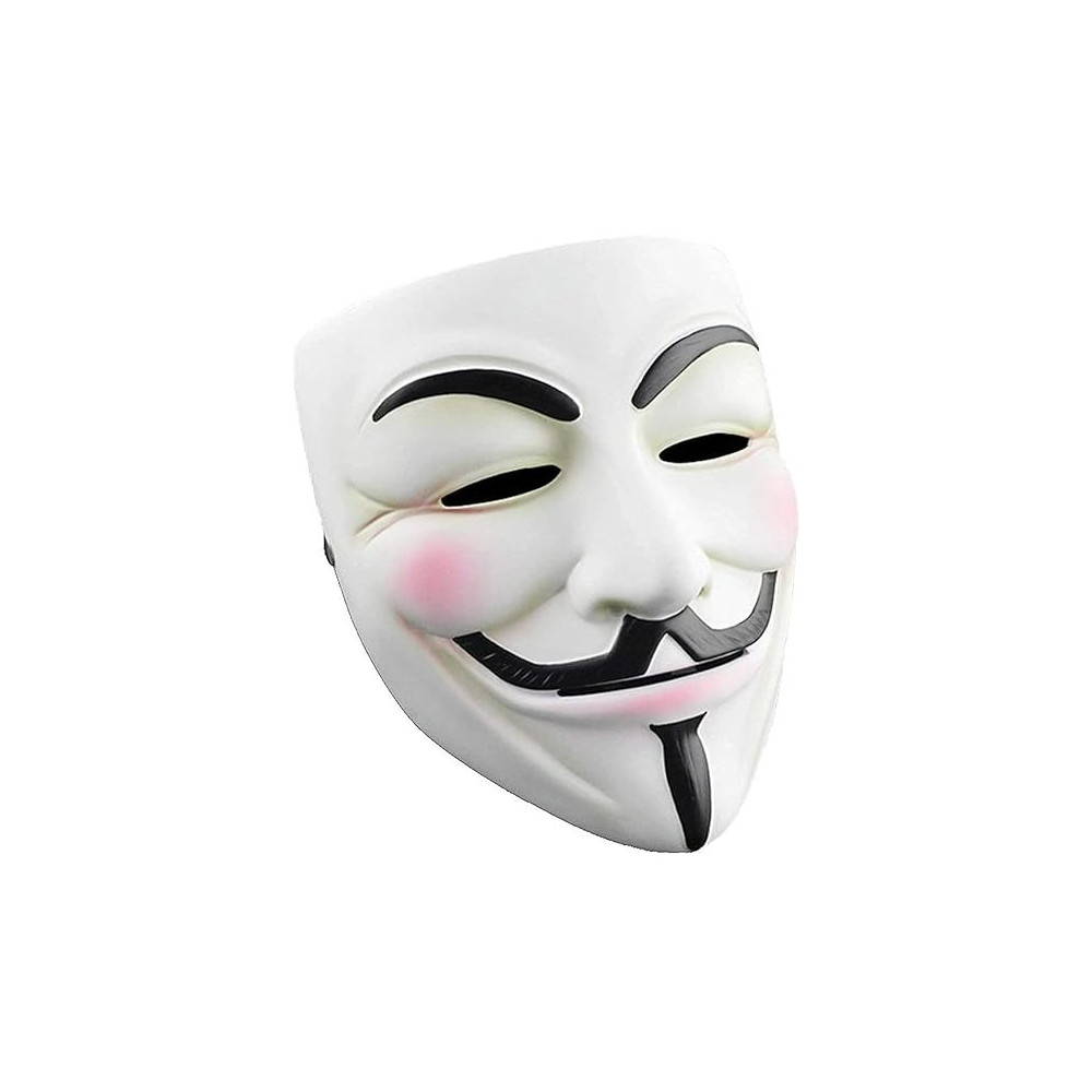 Braingiggles Vendetta Mask For Halloween Cosplay Masquerade Party, Halloween Mask For Men, Women, Scary Halloween Masks For Halloween Costume, Halloween Masks