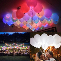 Party Propz Led Balloons Set Of 25 Pcs For Neon Party, Birthday Party Decoration, Anniversaries, Bridal Shower Or Baby Shower Decoration, Bridal Shower
